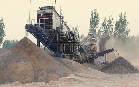 YIFAN Mobile Crusher Helps with
